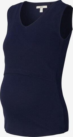 Esprit Maternity Shirt in Blue: front