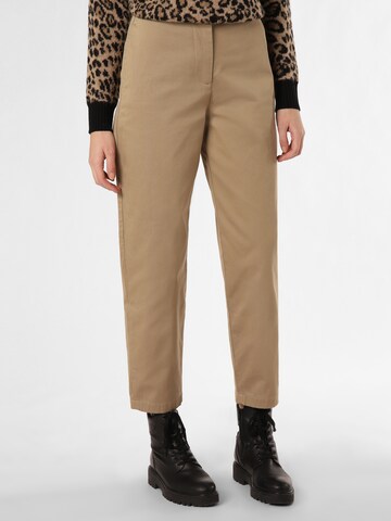 TOMMY HILFIGER Tapered Chino Pants in Beige: front