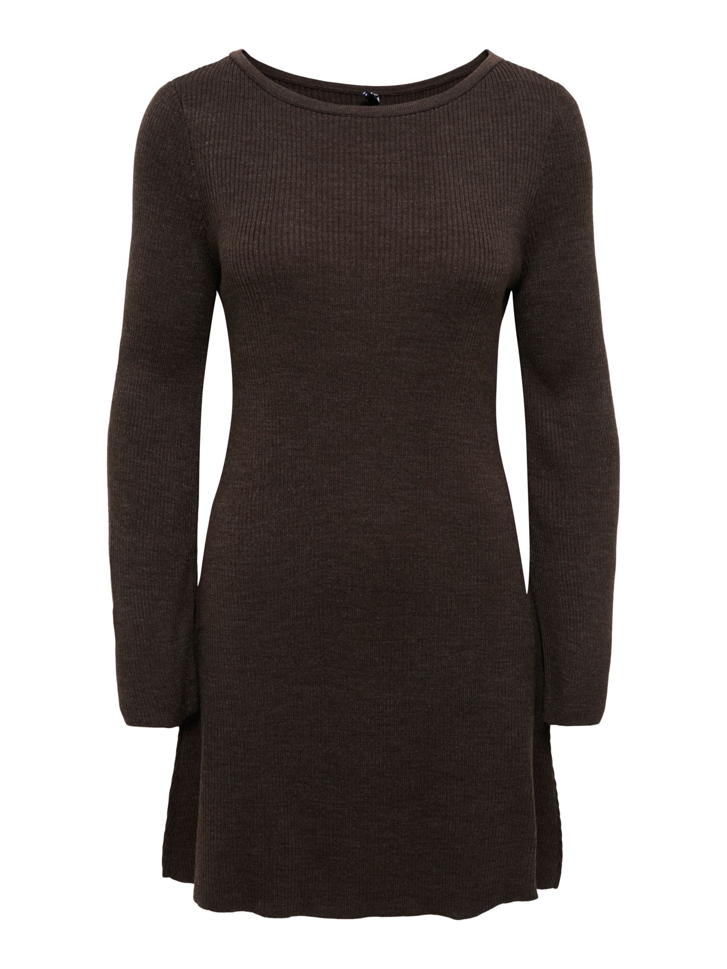 ONLY Knit dress 'ONLTESSIE' in Brown: front