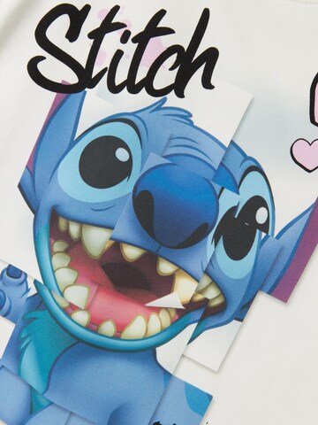 Maglietta 'NKFDIRI STITCH' di NAME IT in bianco