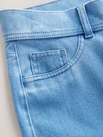 Next - Pierna ancha Jeggings en azul