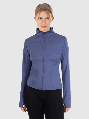 Smilodox Trainingsjack in Blauw: voorkant
