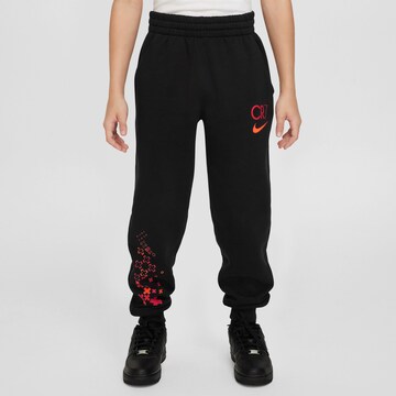 Effilé Pantalon de sport 'CR7 Club Fleece' NIKE en noir : devant