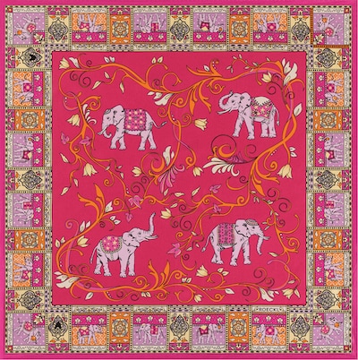 Roeckl Tuch 'LUCKY ELEPHANT NICKY' in mischfarben, Produktansicht