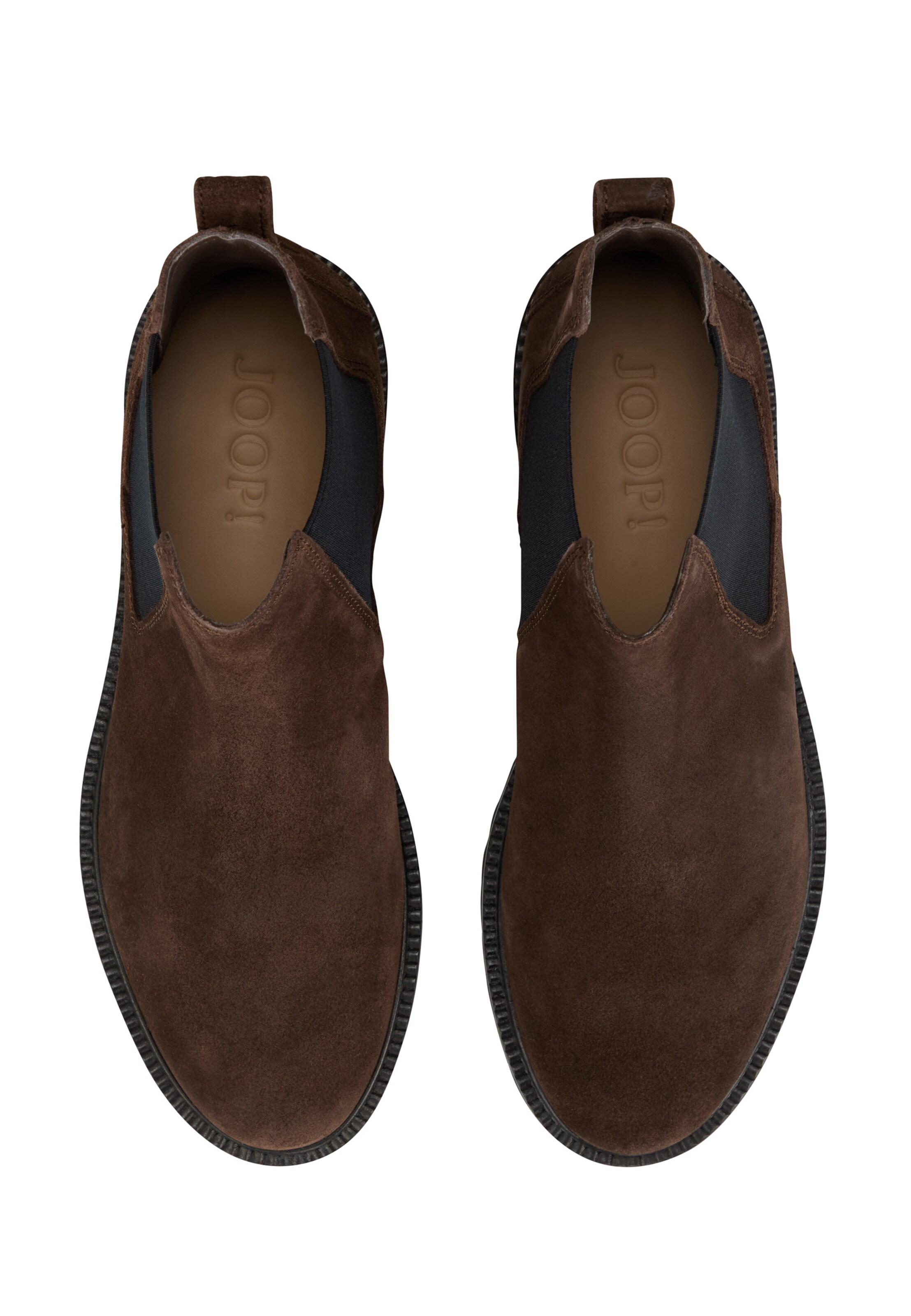 JOOP! - Botas chelsea 'Stampa Fine Daniel' em castanho