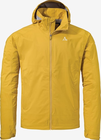 Schöffel Outdoor jacket 'Tarvis' in Yellow: front