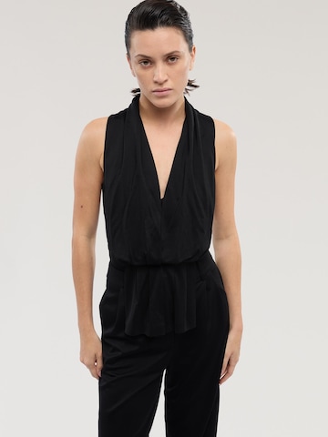 Trussardi - Top en negro