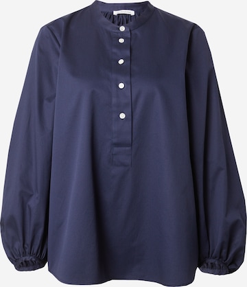 SEIDENSTICKER Blouse in Blauw: voorkant