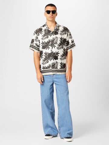 TOPMAN Rovný strih Košeľa - Biela