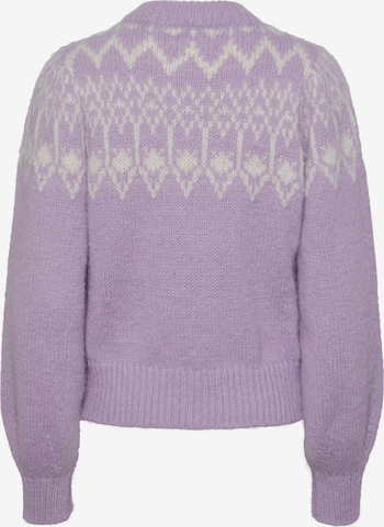 PIECES Sweater 'NYLA' in Purple