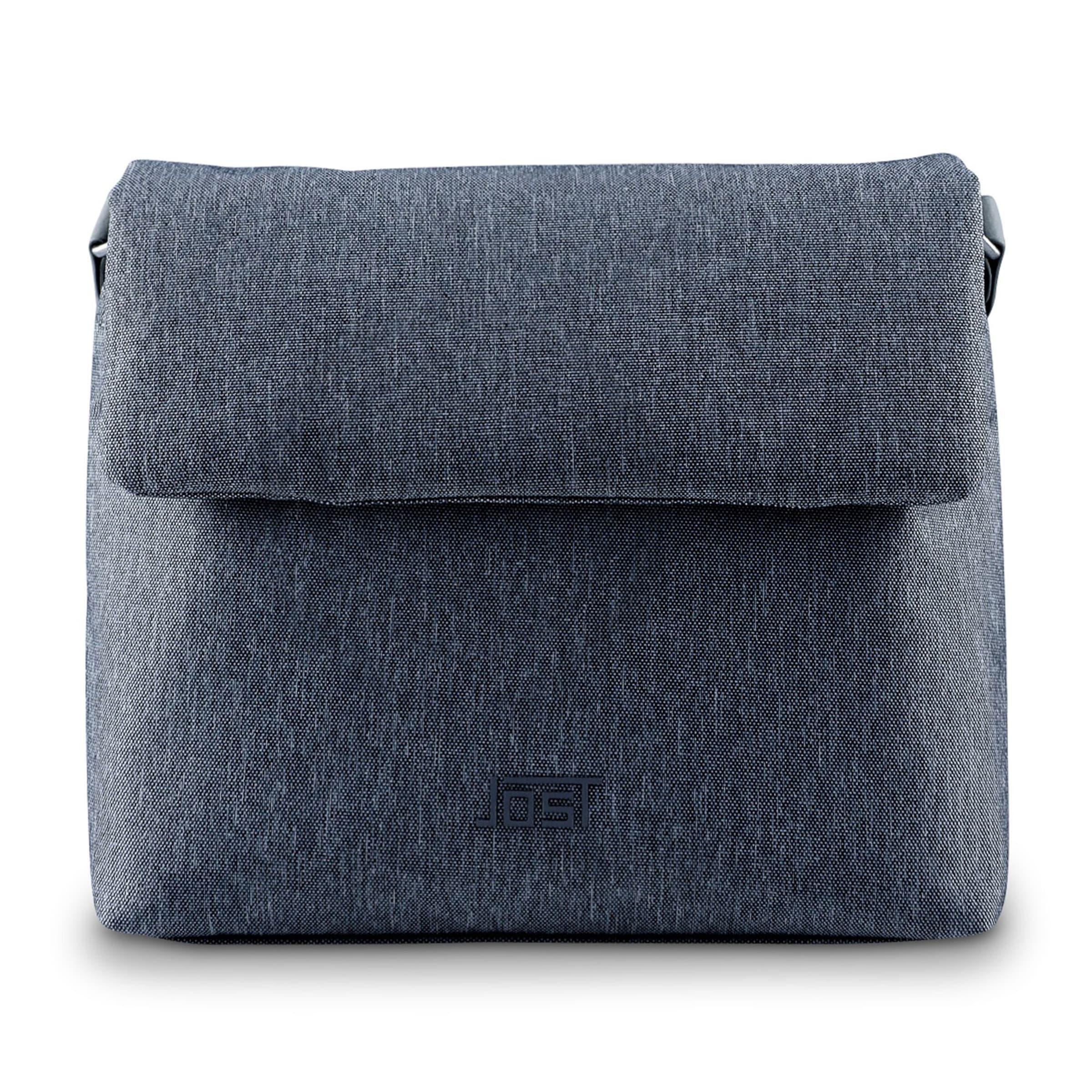 JOST Umhängetasche 'Bergen' in Grau: Vorderseite