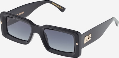 DSQUARED2 Aurinkolasit koossa 52 värissä basaltinharmaa / musta, Tuotenäkymä
