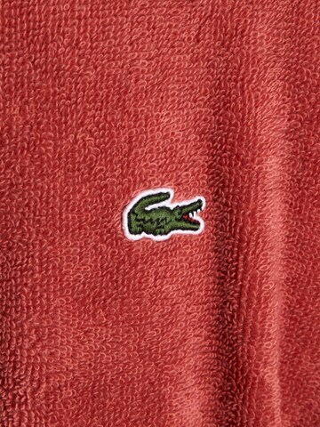 LACOSTE Bademantel lang 'LDEFILE'‌‌‌‌‌‌‌‌‌‌ in Rot