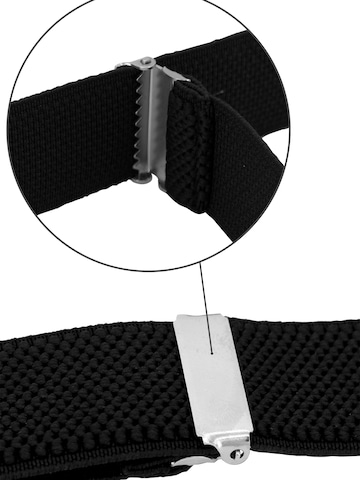 Fabio Farini Suspenders in Black