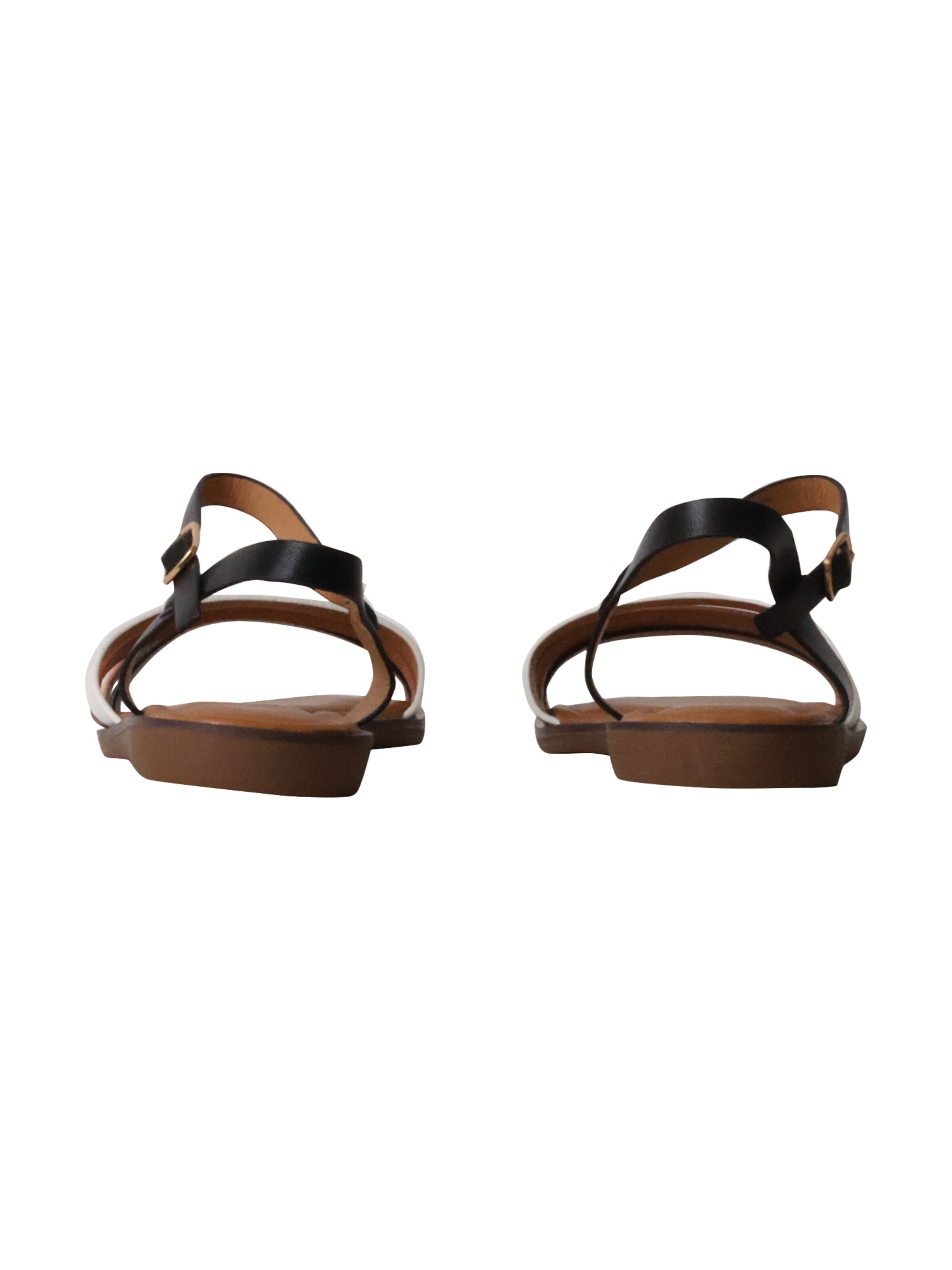 POTI PATI Strap Sandals in Black