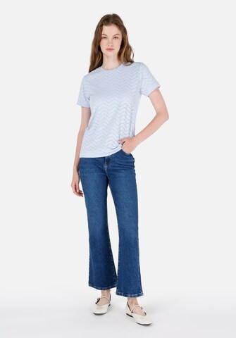 T-shirt Colin's en bleu
