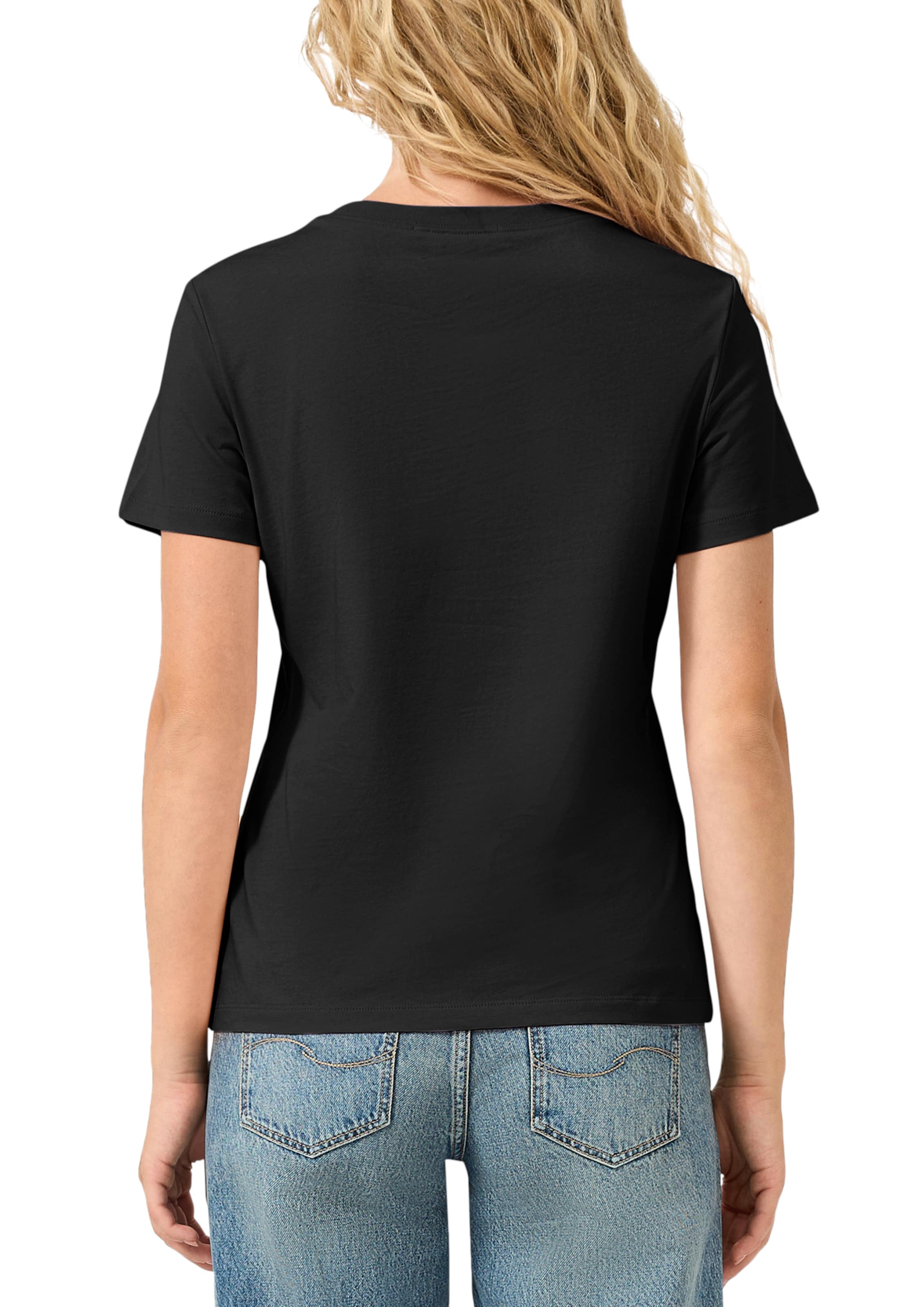 QS Shirt in Zwart