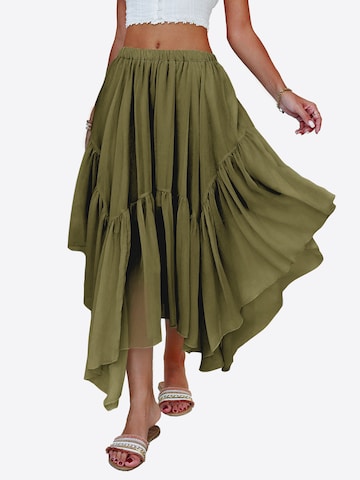 Fustă de la Imily Bela pe verde: față