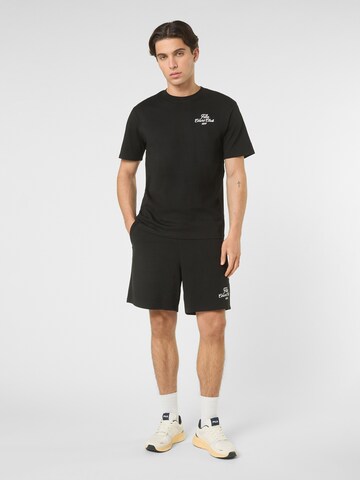 FILA Loosefit Broek 'VILLA relaxed graphic shorts' in Zwart