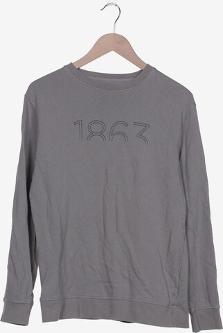 ETERNA Sweatshirt & Zip-Up Hoodie in M in Grey: front