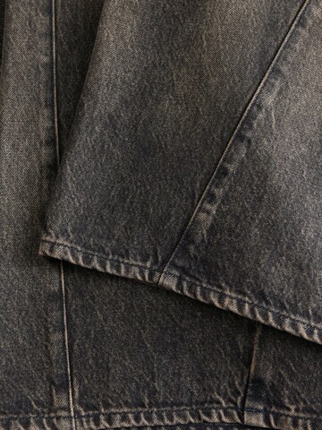 JACK & JONES Wide Leg Jeans 'IDAVE' i sort