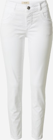 MOS MOSH Spodnie w kolorze biały: przód