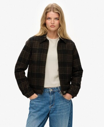 Superdry Tussenjas in Bruin