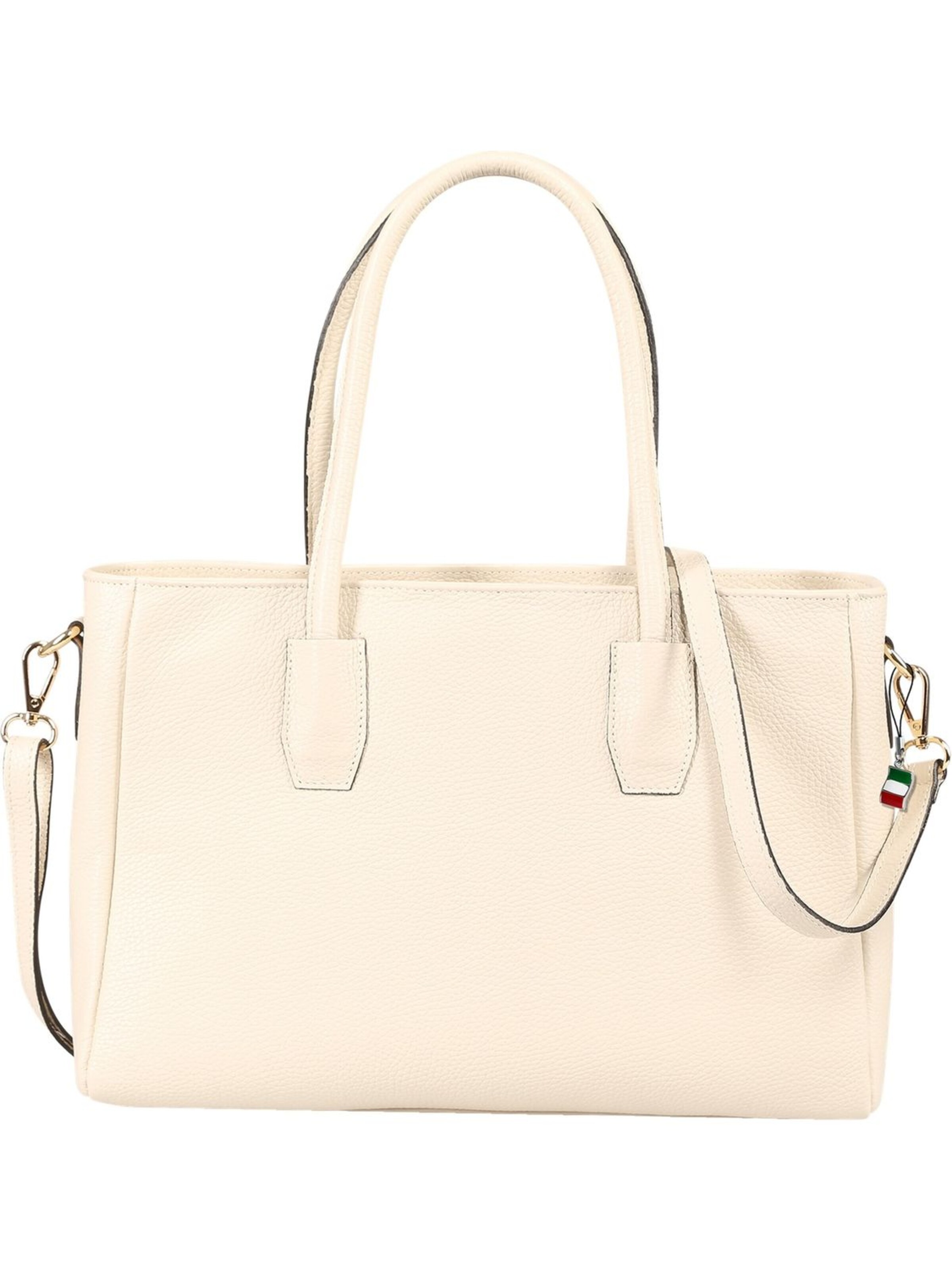 Florence Handtas in Beige: voorkant