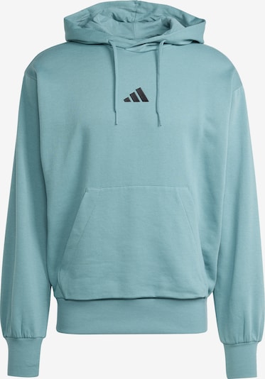 Sportinio tipo megztinis 'FEELCOZY' iš ADIDAS SPORTSWEAR, spalva – žalia / juoda, Prekių apžvalga