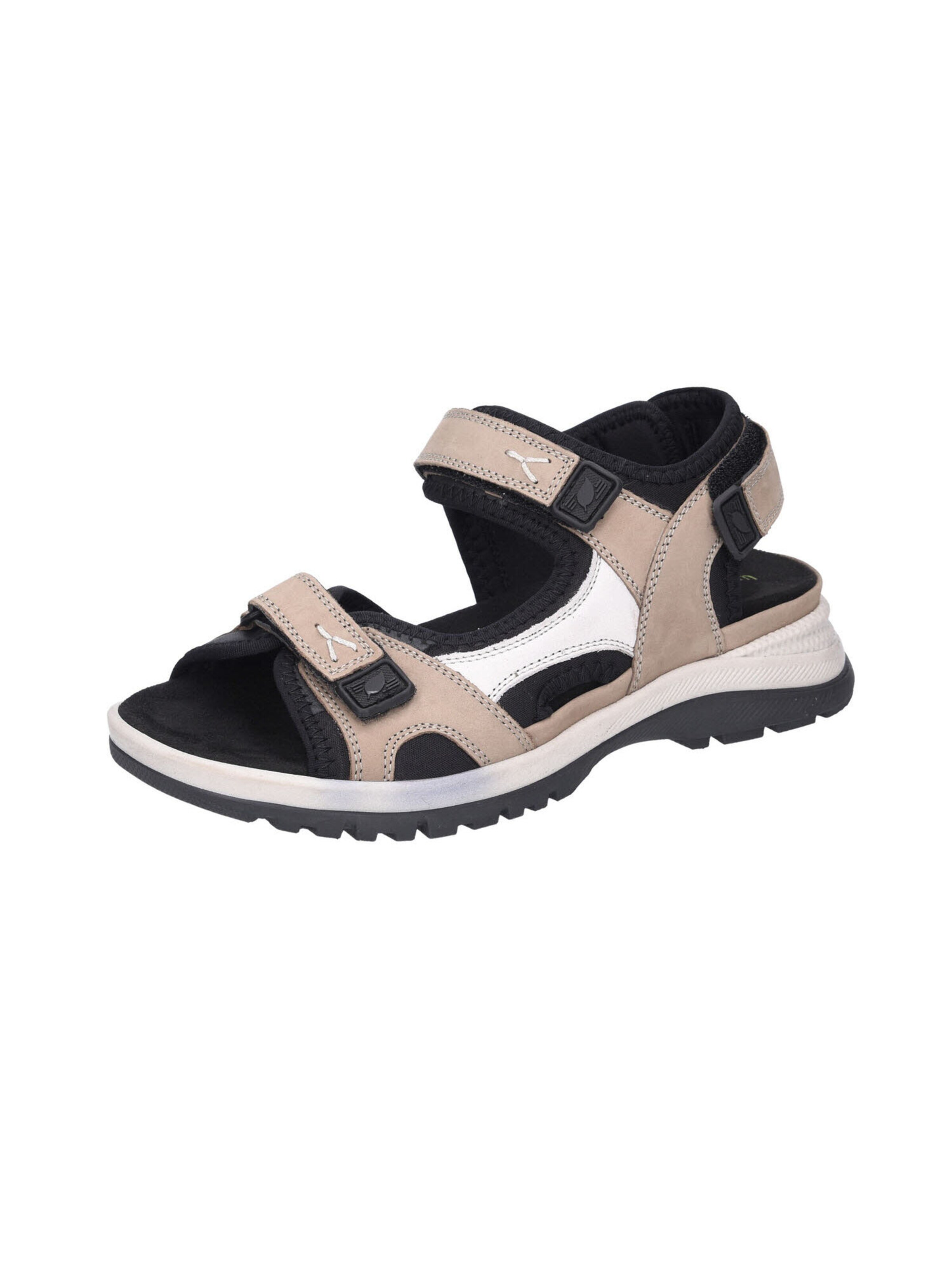 WALDLÄUFER Wandelsandalen 'Sora' in Beige: voorkant