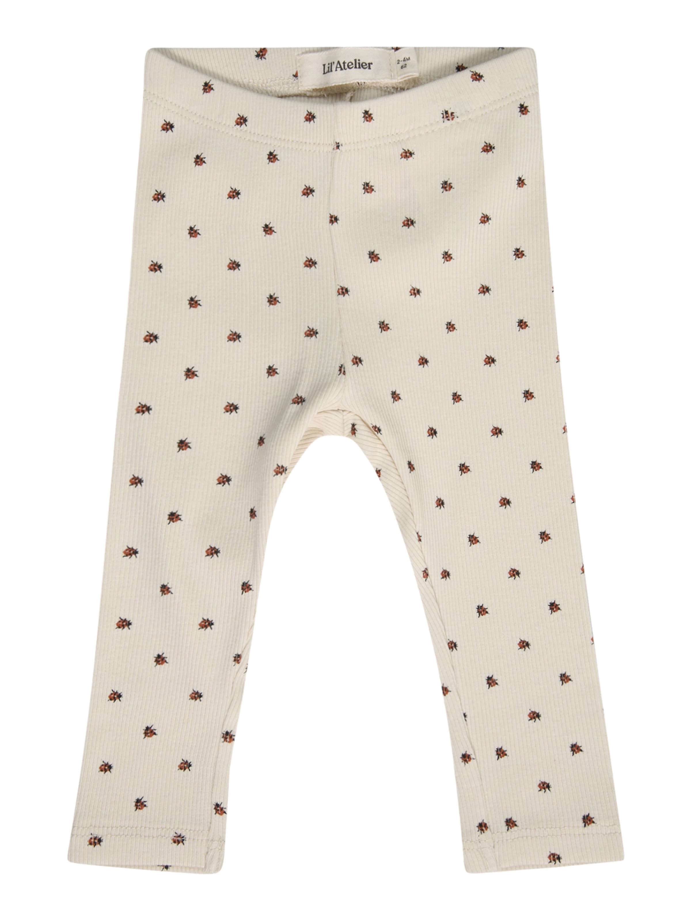 Lil'Atelier Slim fit Leggings 'NBNLago Kye' in Beige: front