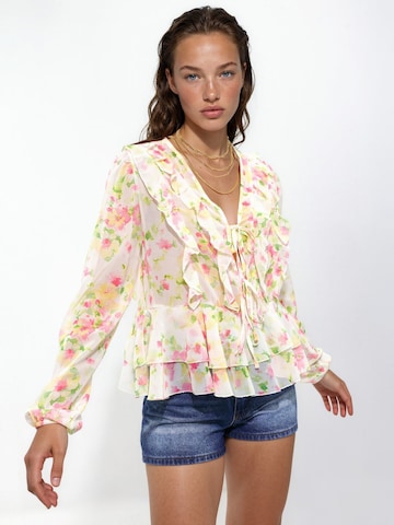 Hiccup Bluse in Weiß