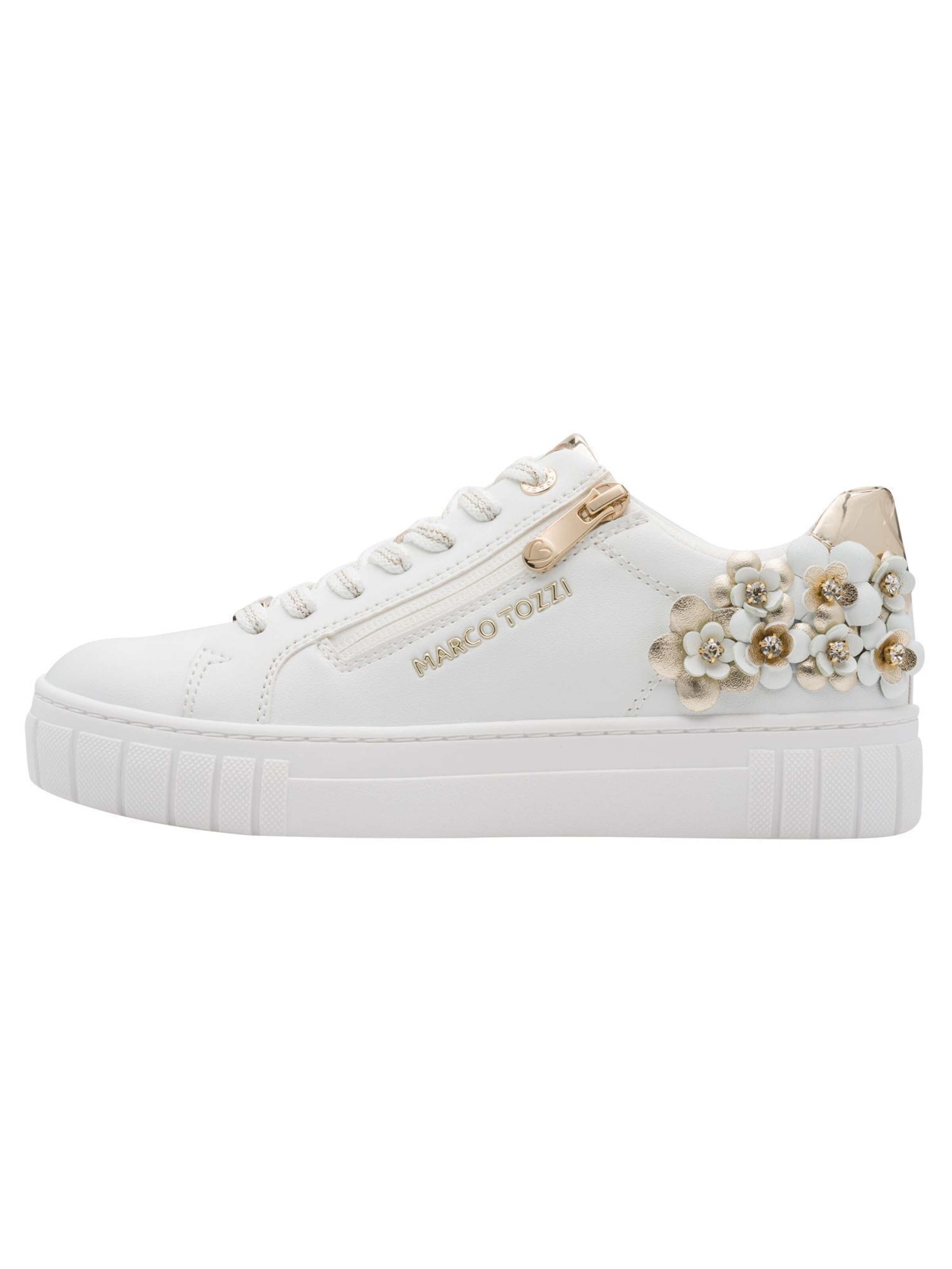 MARCO TOZZI Platform trainers in White