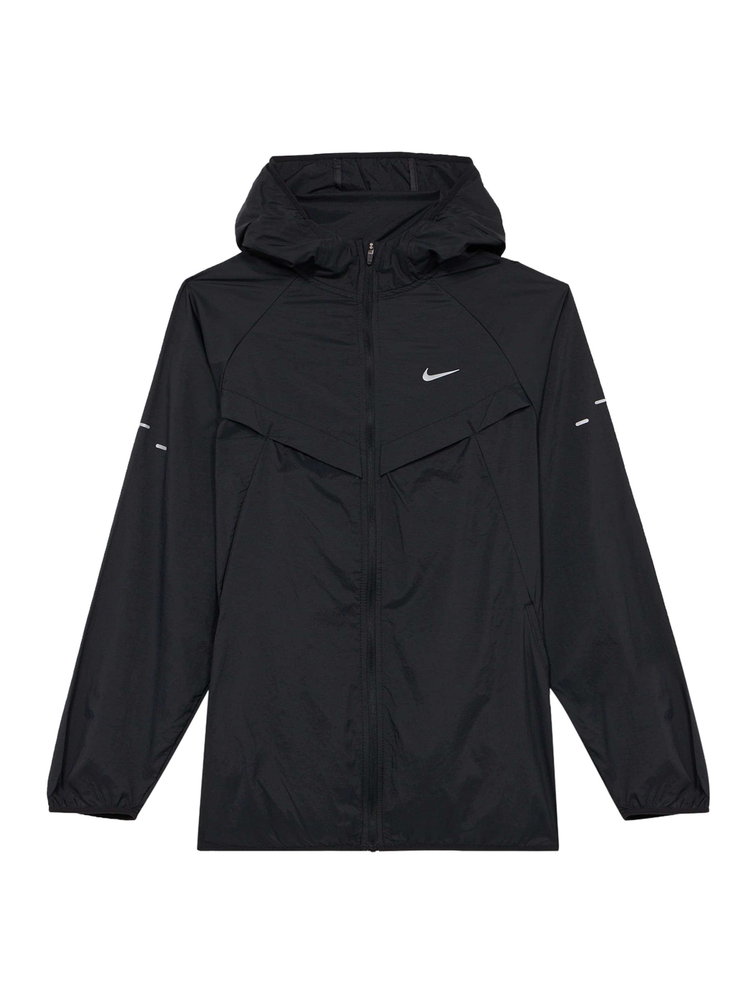 Veste de sport 'K NK UV REPEL STRIDE JACKET' NIKE en noir : devant