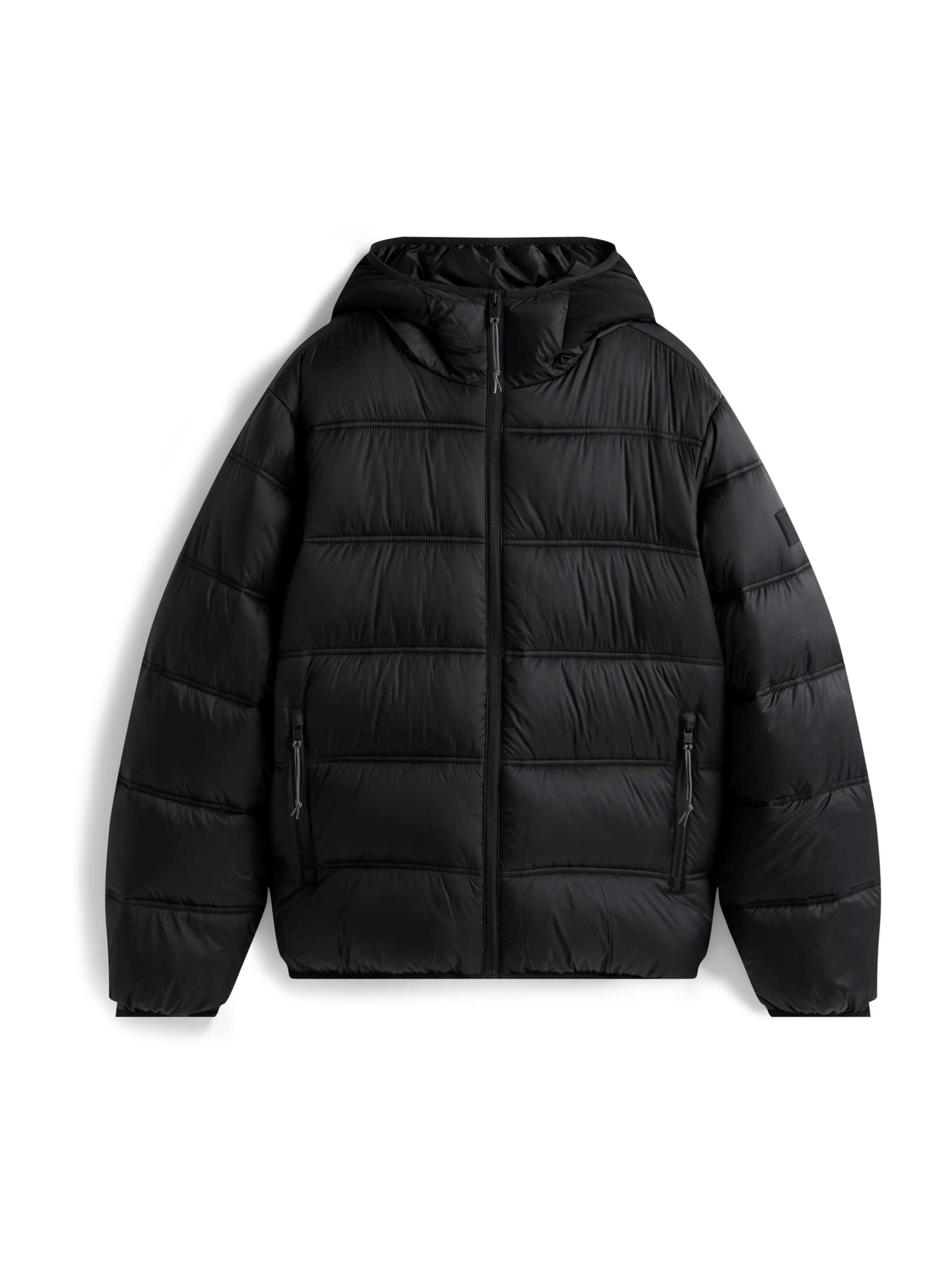 Tommy Jeans Between-season jacket in Black: front