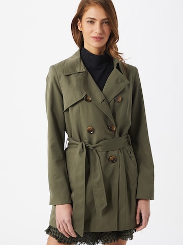 Manteau mi-saison 'Valerie' ONLY en vert : devant