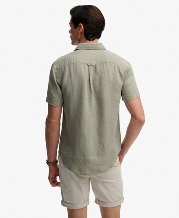 Fit confort Chemise 'Riviera' Superdry & Co en vert