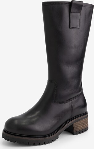 Mysa Boots 'Heather' in Black: front