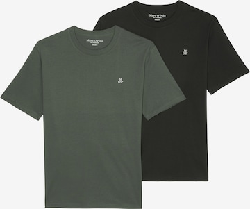 T-Shirt Marc O'Polo en vert : devant