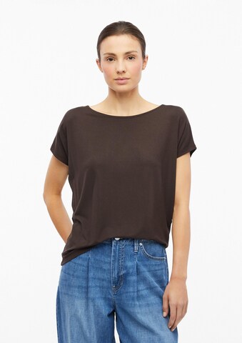 s.Oliver T-Shirt in Braun: Vorderseite