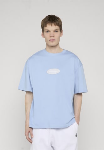 ROCAWEAR - Camiseta 'Simpleroc' en azul: frente