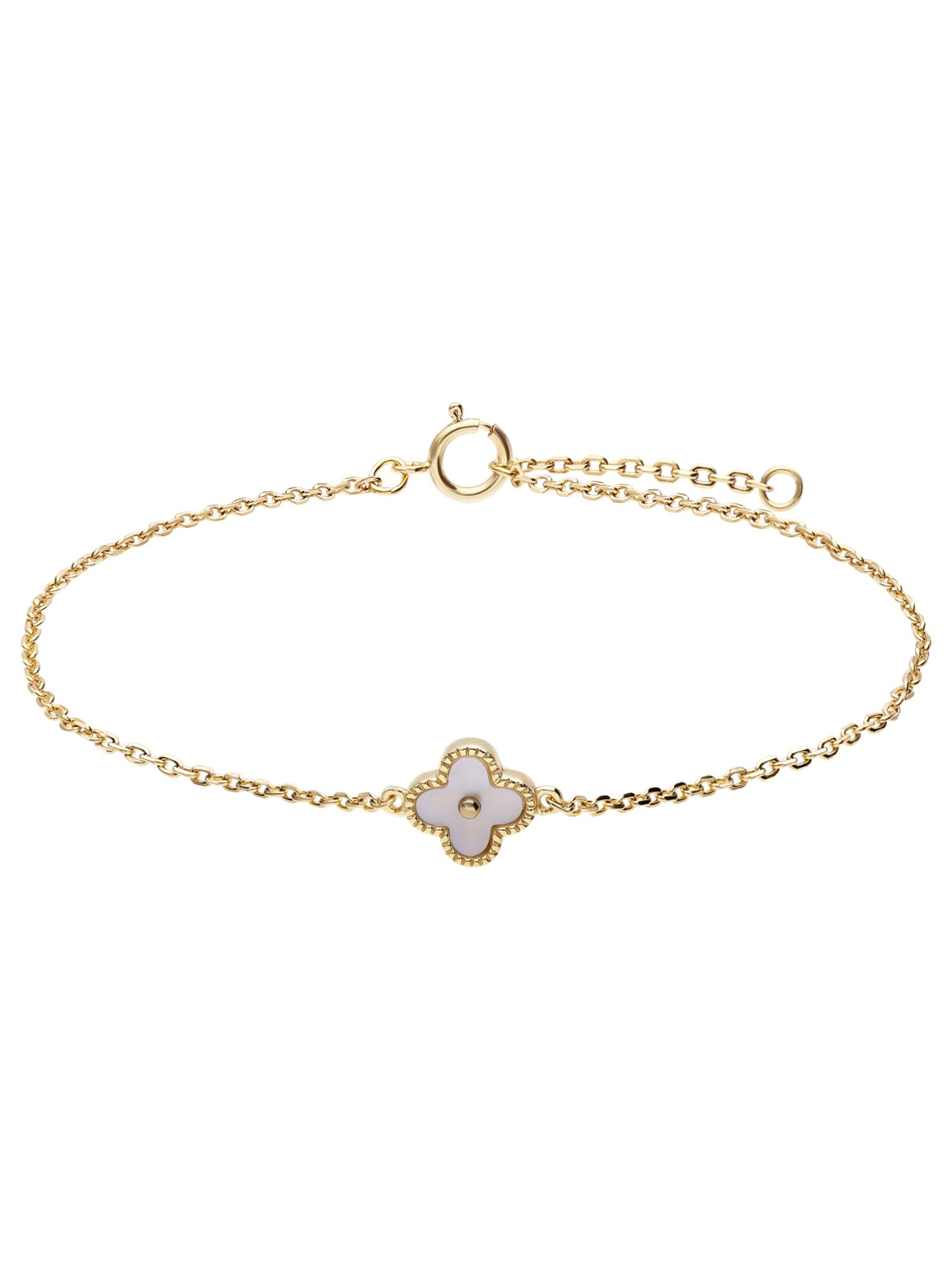 Lucardi Armband in Gold: Vorderseite