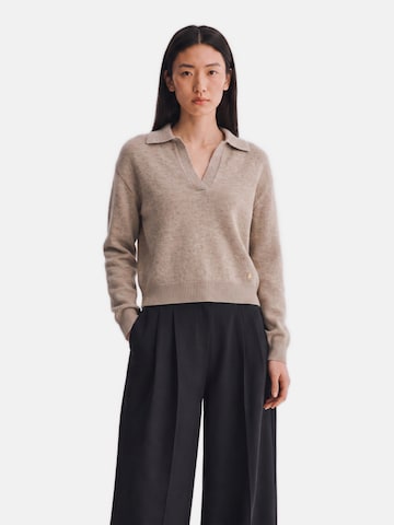 Dine'n'Dance Sweater 'Lilia' in Beige: front