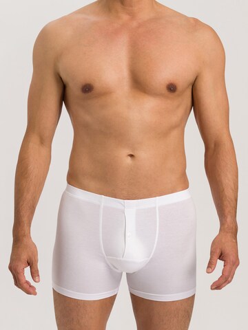 Hanro Boxer shorts 'Cotton Sensation' in White: front
