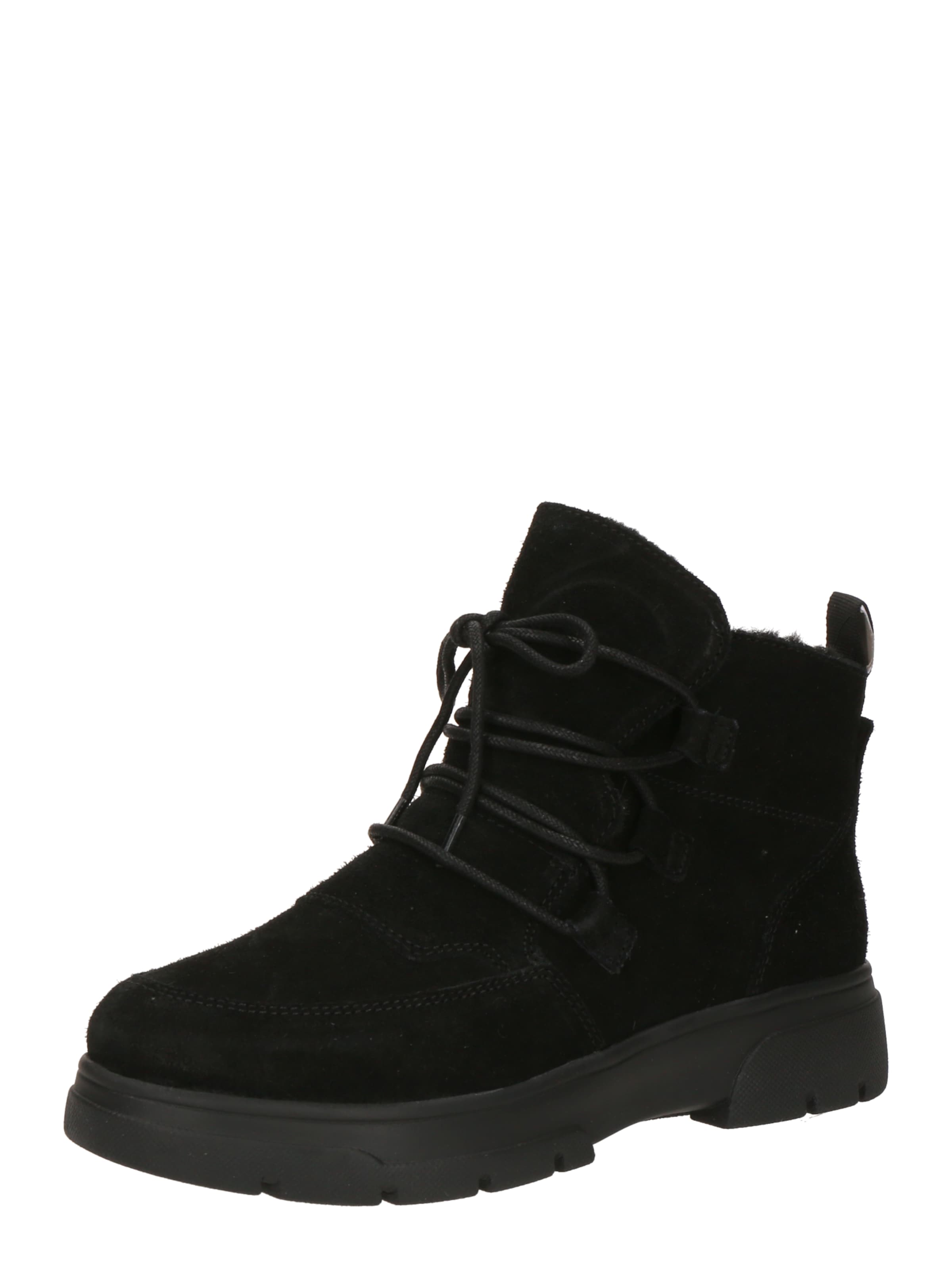 CAPRICE Lace-up bootie &#x27;Denise&#x27; in Black: front