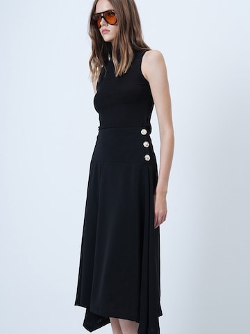 Trend Alaçatı Stili Skirt in Black