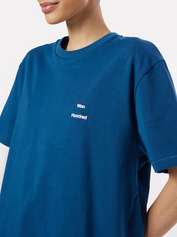 Won Hundred T-Shirt 'Kay' in Blau