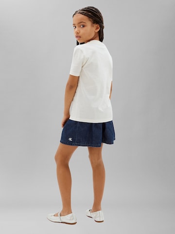 Calvin Klein Jeans Tričko – bílá