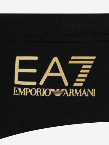juoda EA7 Emporio Armani Sportinės trumpikės