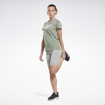 žalia Reebok Sportiniai marškinėliai 'Vector'